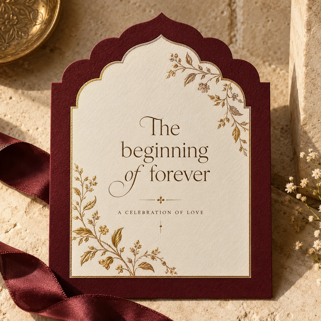 Alternate weddings invitation design